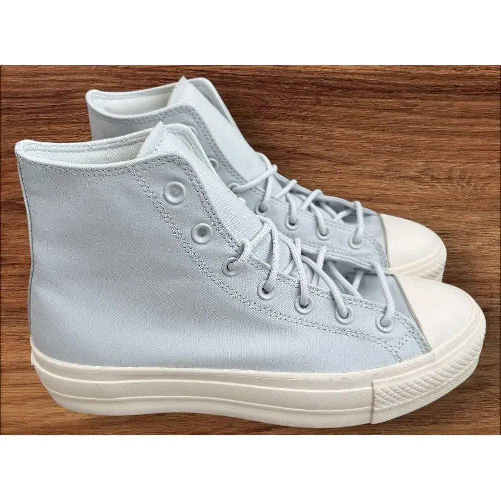 Converse Chuck Taylor All‎ Star Lift Lux Women's 10 Moonbathe/Egret A05248C NWOB